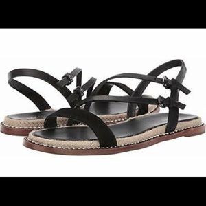 Botkier Casual Strapped Black Sandals